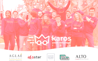 ALTAVENTURE advises KAROS, leader in short-carpooling  for its fund raising operation of 4.2 million euros